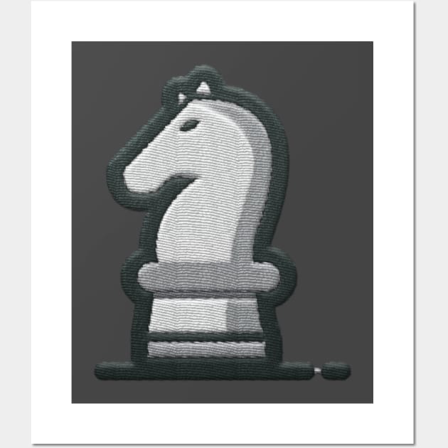 Chess Horse Wall Art by aaallsmiles